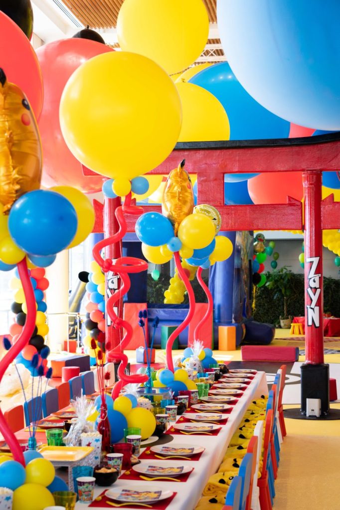 Decoration for kids birthday party in Monaco